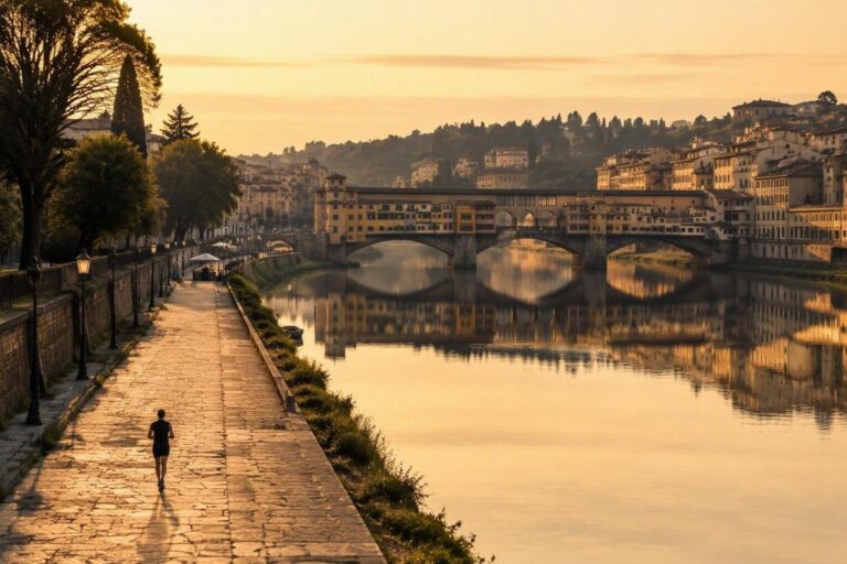 Itinerari running a Firenze: Lungarno, Cascine e Fiesole