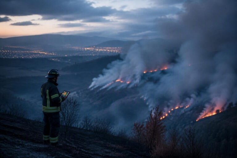 Loppiano: intervento rapido grazie a sistema AI contro incendi