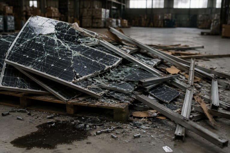 Operaio di 35 anni ferito durante movimentazione pannelli fotovoltaici