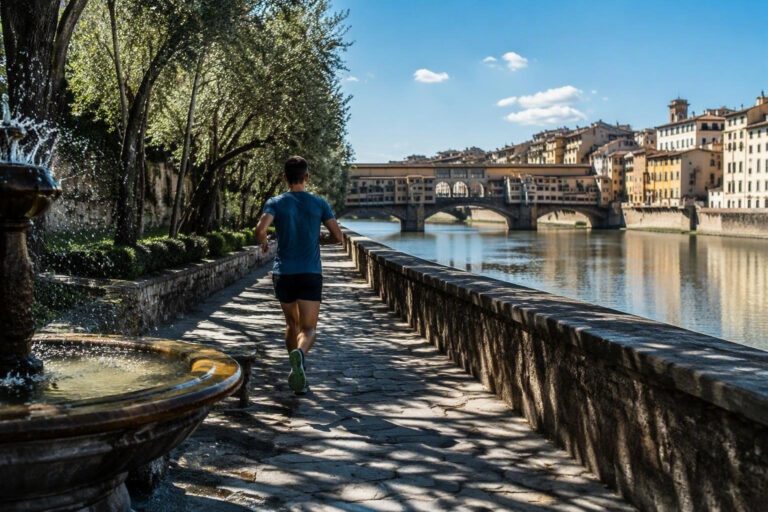 Percorsi lungo l’Arno a Firenze per correre in sicurezza
