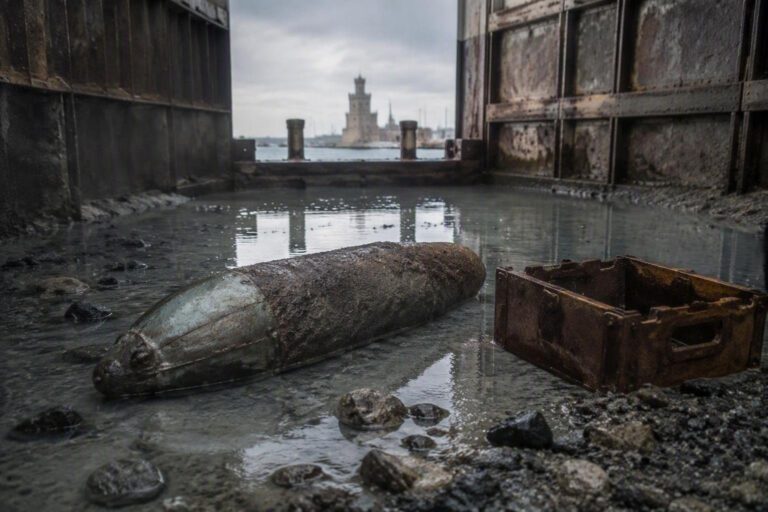 Porto di Livorno: rinvenuta bomba della Seconda guerra mondiale, area interdetta