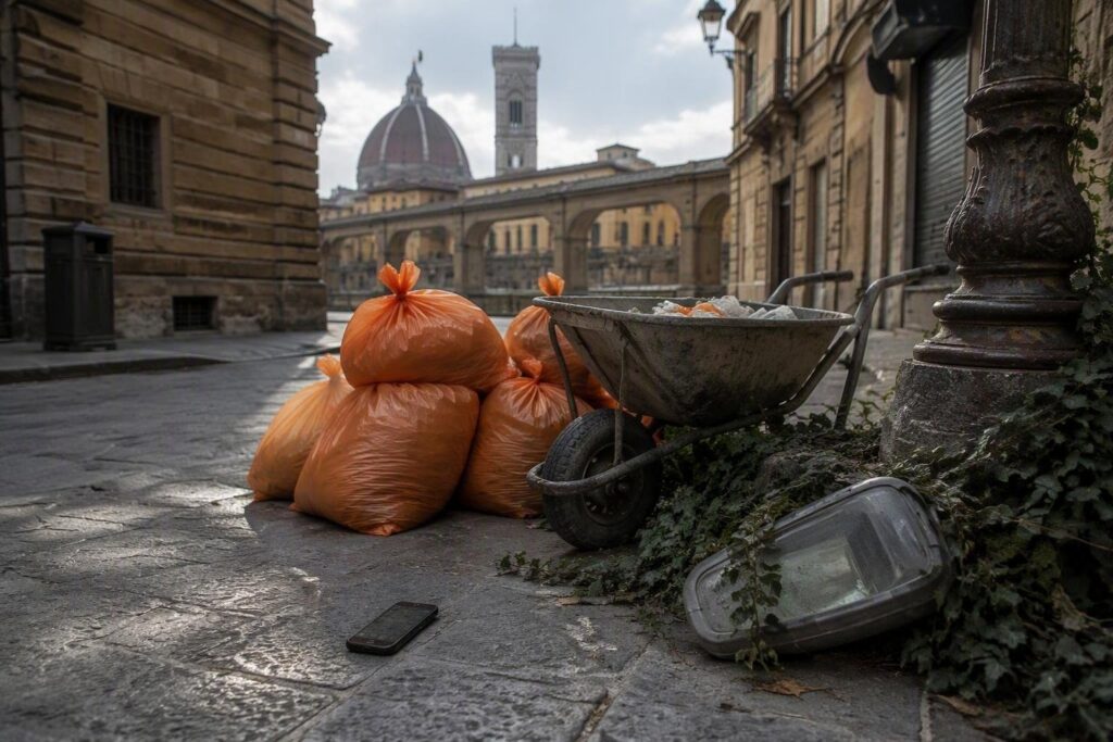 Segnalazioni a Firenze: buche, rifiuti e illuminazione, cosa fare