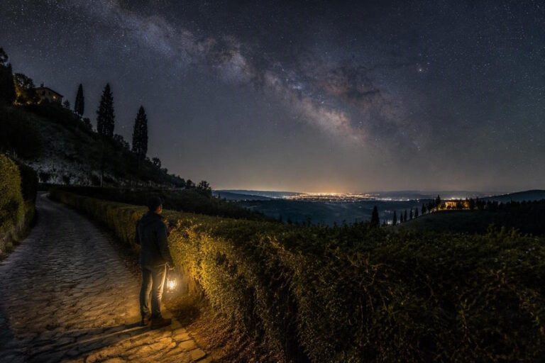 Stelle cadenti su Firenze: guida ai cieli bui e alla sicurezza