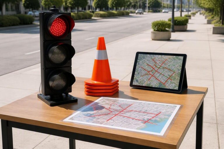 Traffico e semafori a Sesto Fiorentino: la situazione critica di via Gramsci