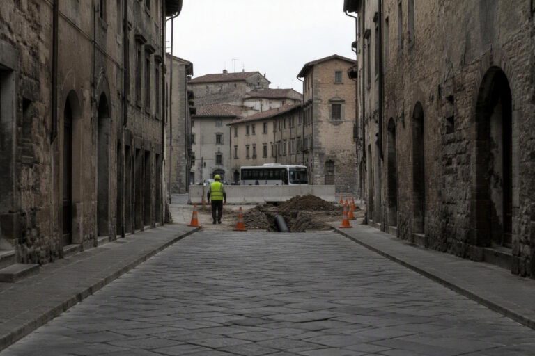 Via Bargagna chiusa a Pisa: modifiche alla viabilità per lavori fognari