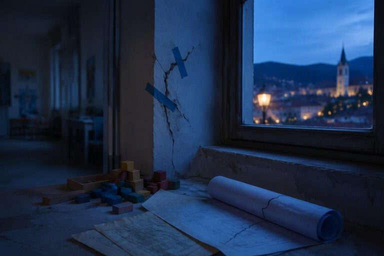 Asilo nido Spoleto: cedimento terreno provoca trasferimento precauzionale