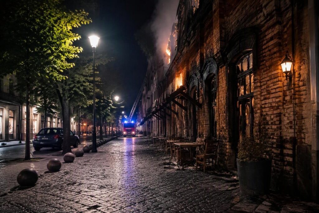 Fiamme devastano l’osteria I’ Quartino nella notte di domenica