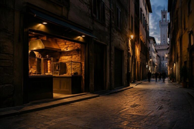 Licenza revocata al kebab fiorentino dopo violenza su giovane americana