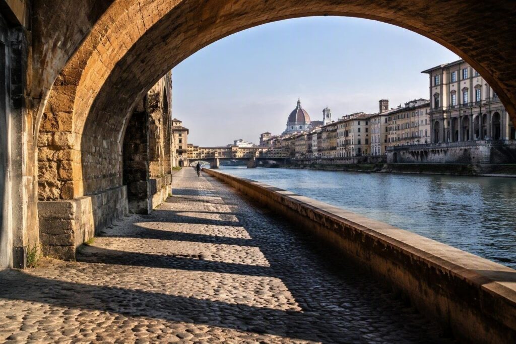 Percorsi ciclabili a Firenze: mappa sicura e scenica con tempi e difficoltà