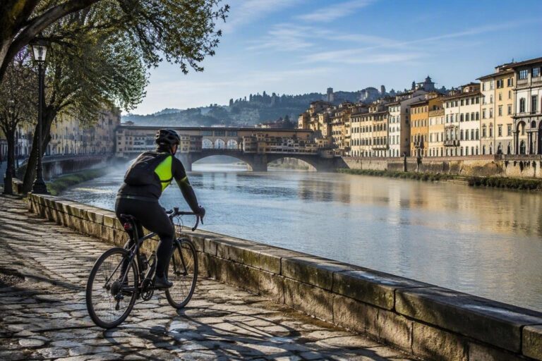 Running e ciclismo a Firenze: routine su lungarno, colline e parchi