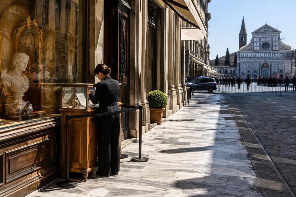 Allarme tra le boutique fiorentine per il corteo contro il caro vita