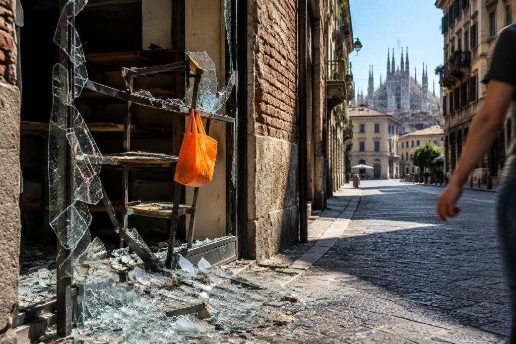 La scrittrice denuncia la violenza nelle strade di Milano