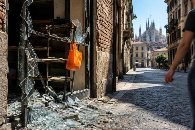 La scrittrice denuncia la violenza nelle strade di Milano