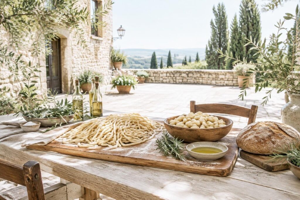 Picia, gnocchi e tradizione: le sagre estive e autunnali in Toscana