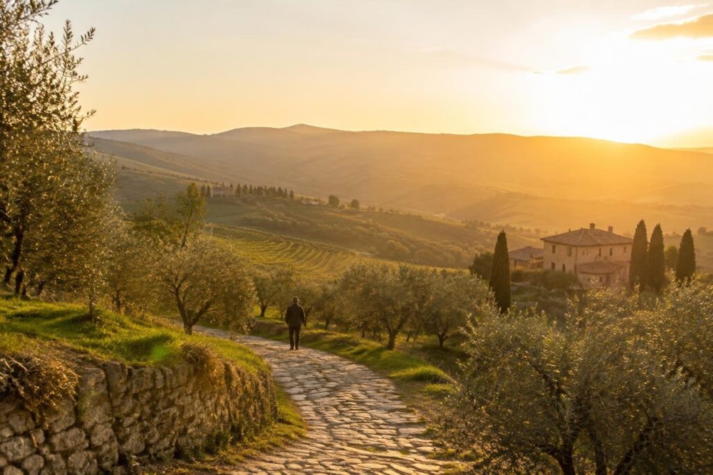 Scatti condivisi dal pubblico: il tramonto d’autunno nel Mugello
