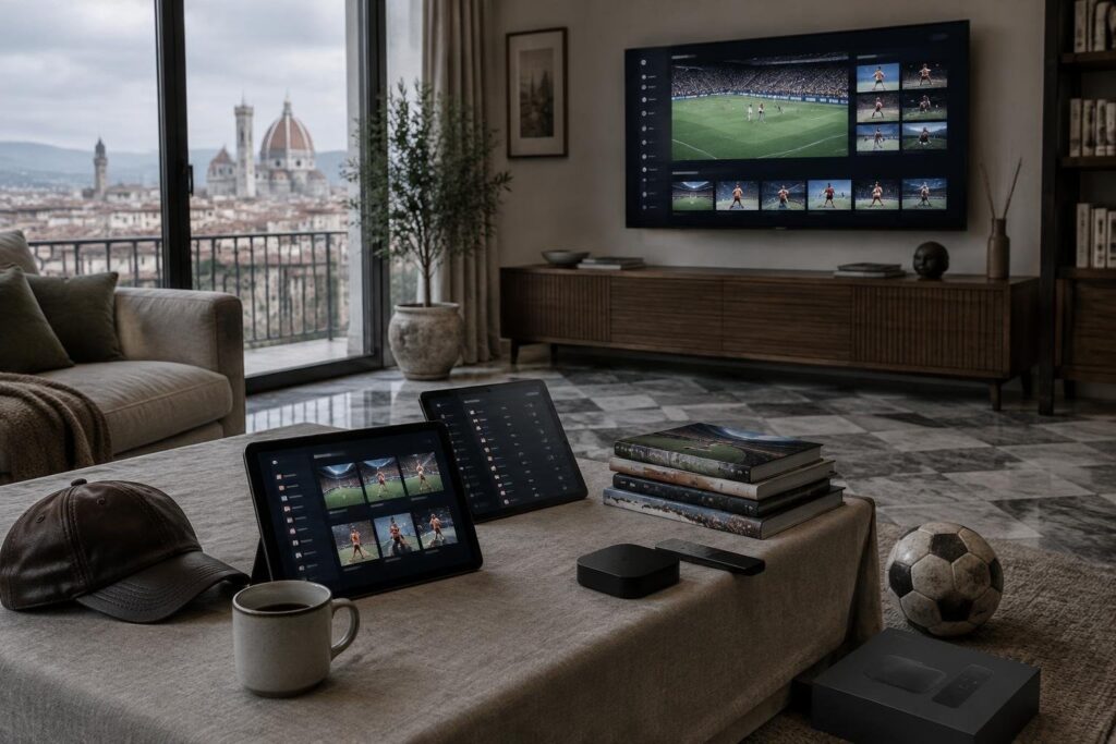Streaming calcio a Firenze: piattaforme e budget