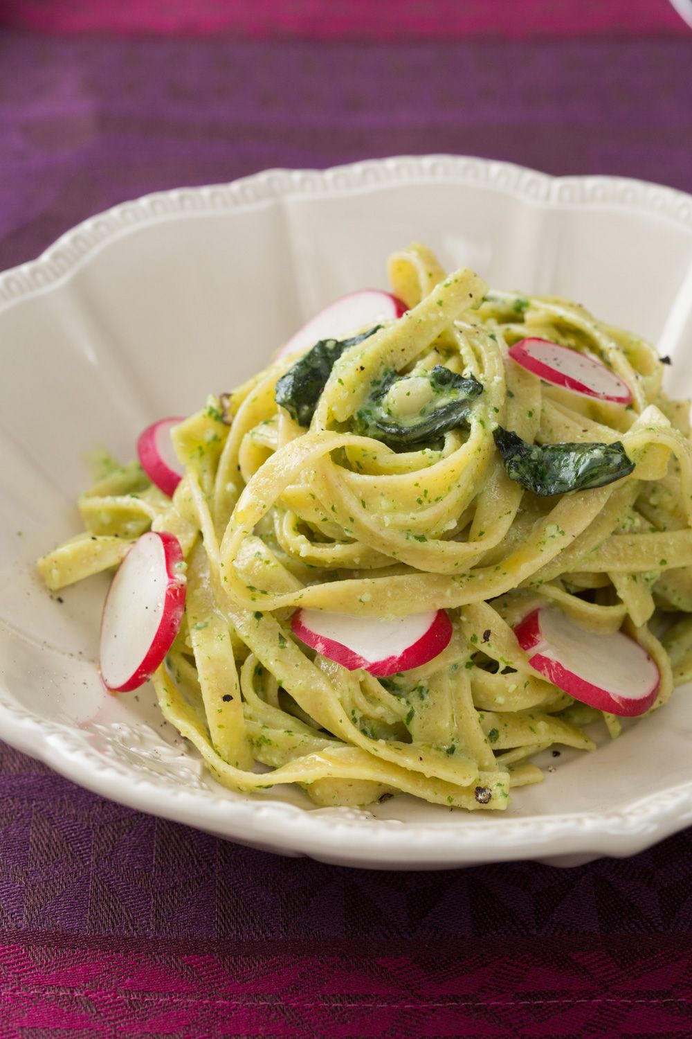 Pasta con i ravanelli