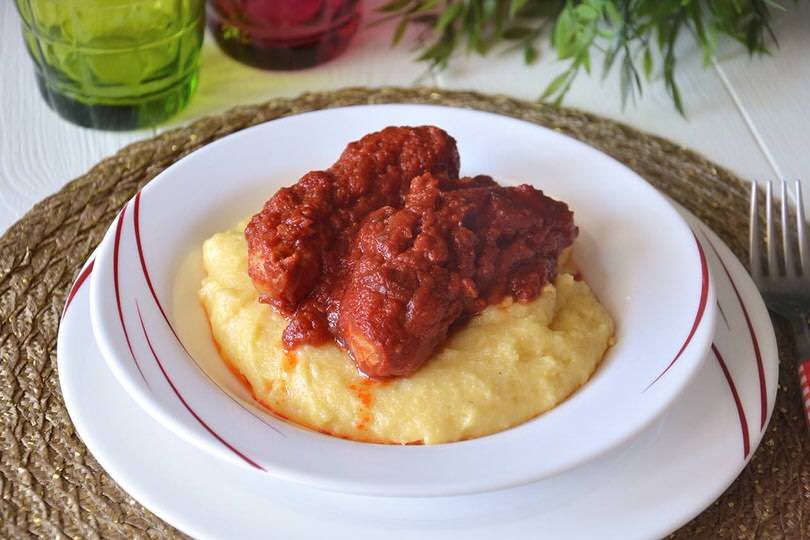 Polenta al sugo