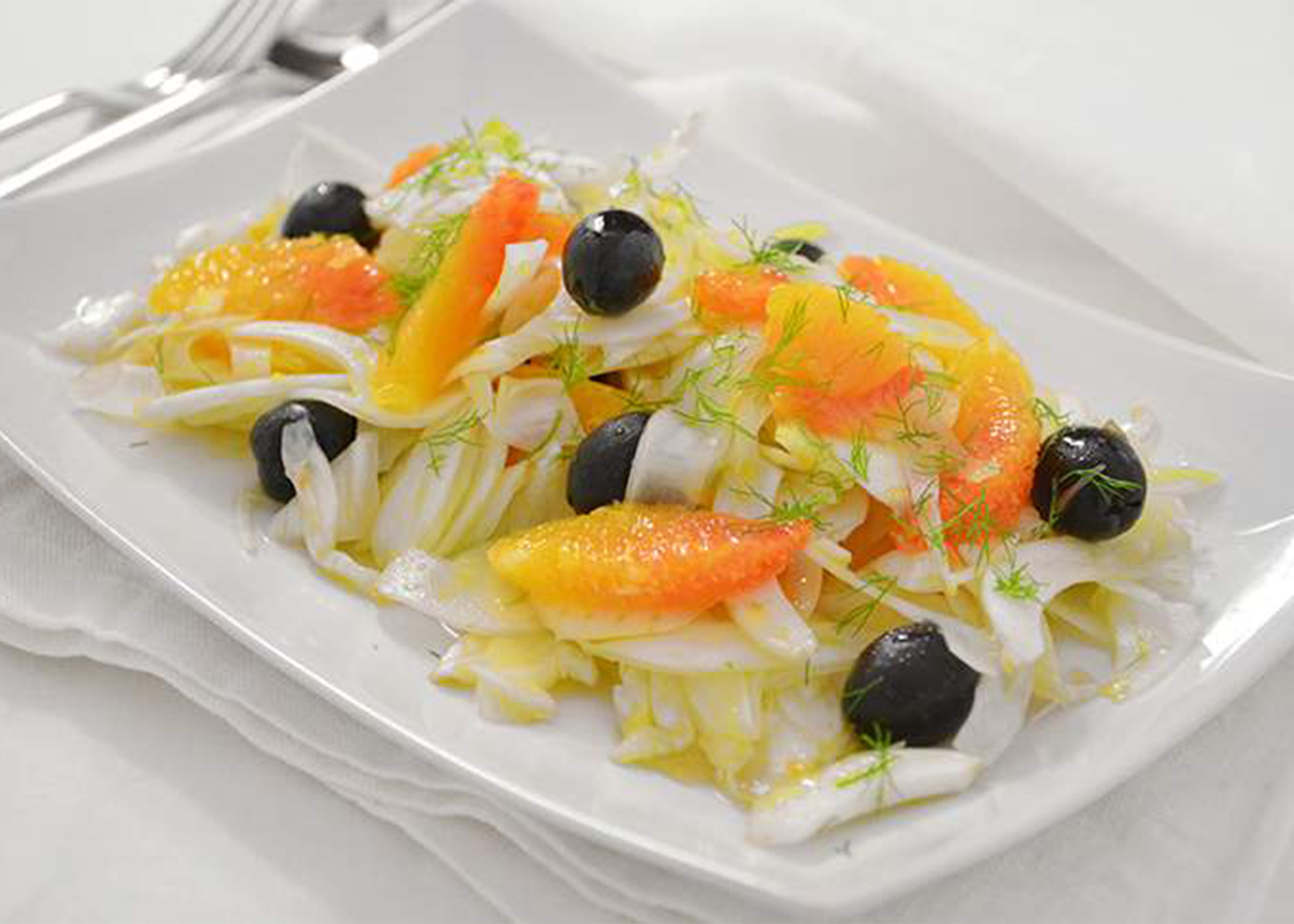 Insalata di arance e finocchietto selvatico