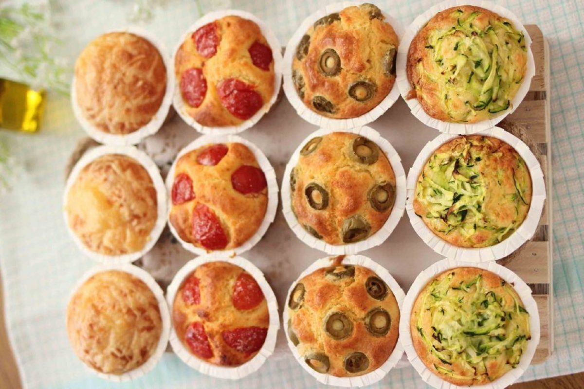 muffin di pizza ricetta bimby