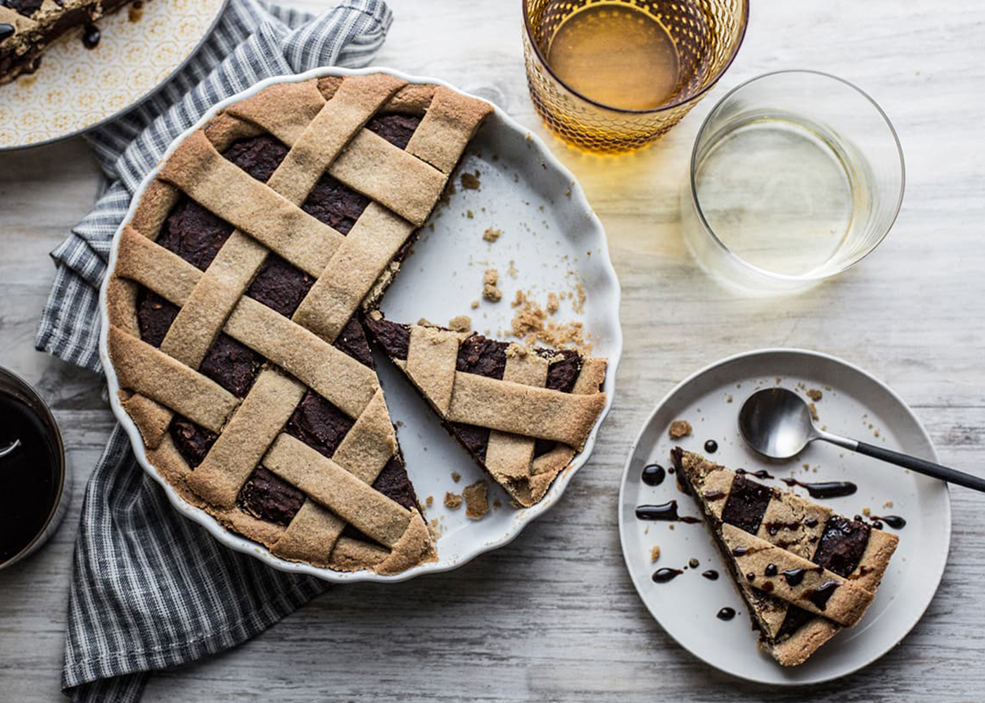 Torta di Pasqua al cioccolato e riso