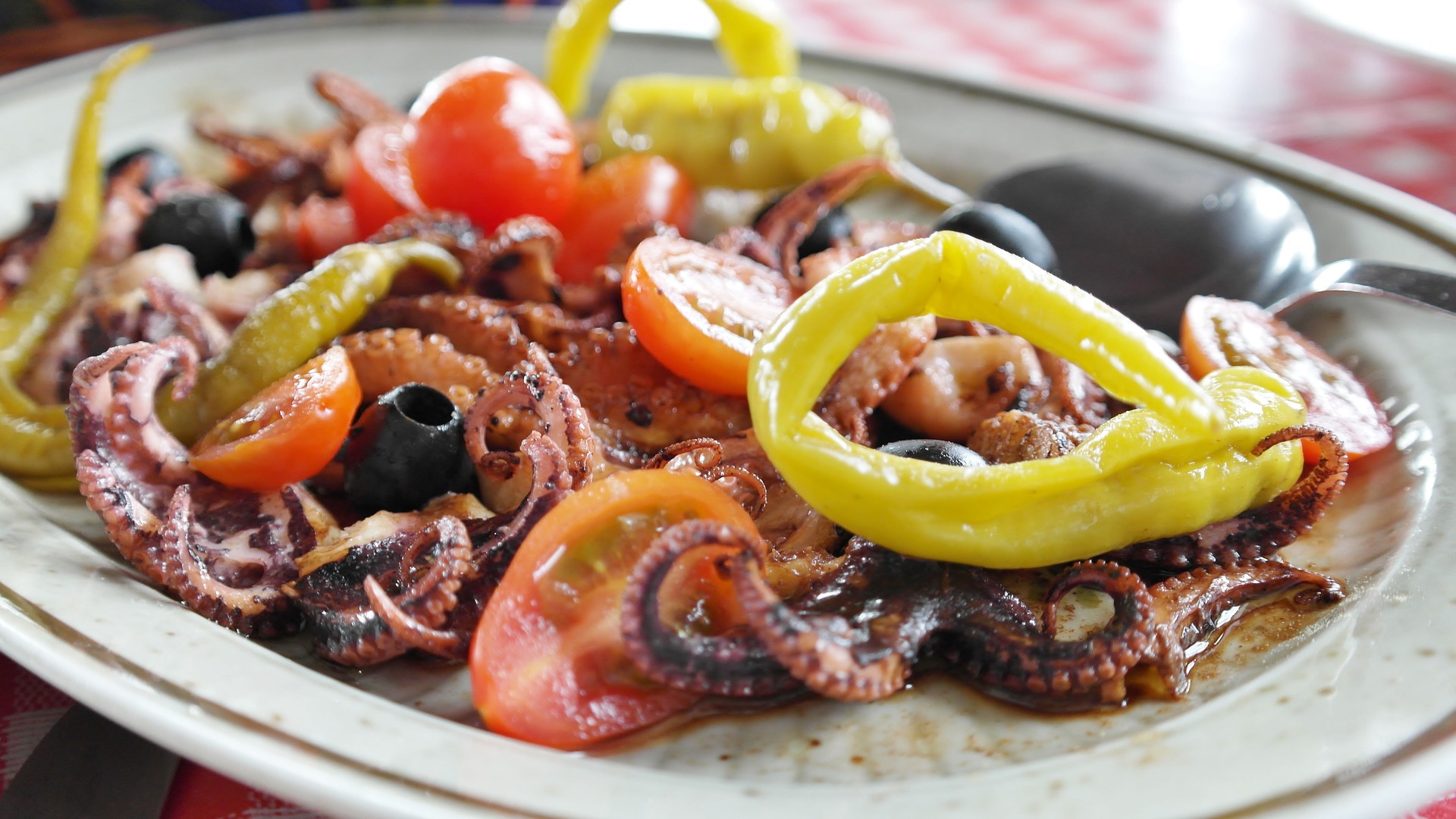 insalata di polpo calamari e seppie