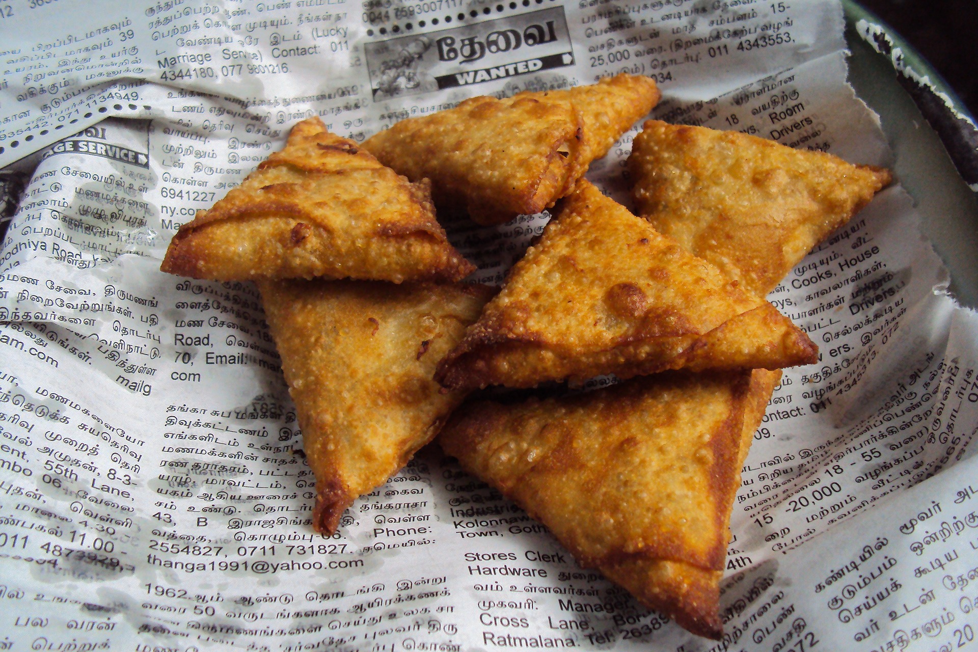 samosa di tonno