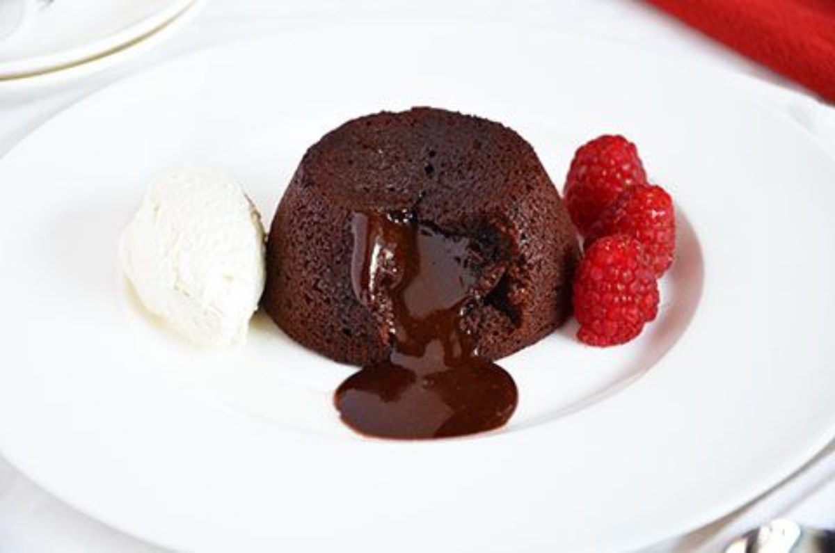 souffl&egrave; al cioccolato