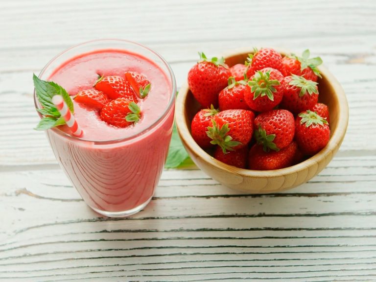 frullato banane fragole ricetta semplice