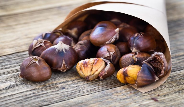 castagne in friggitrice ad aria senza ammollo 1