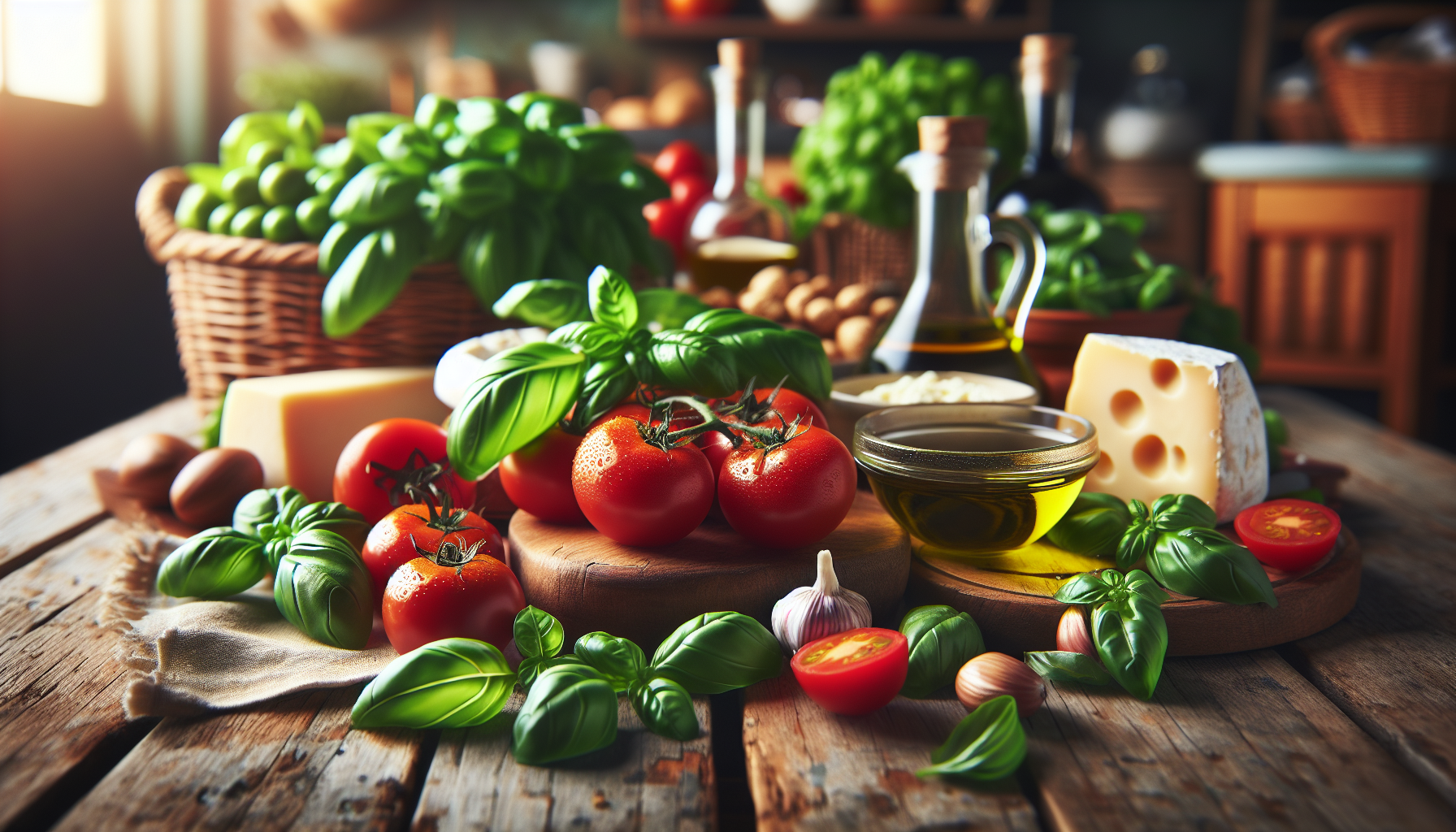 Piatto italiano che esalta il gusto umami con ingredienti freschi