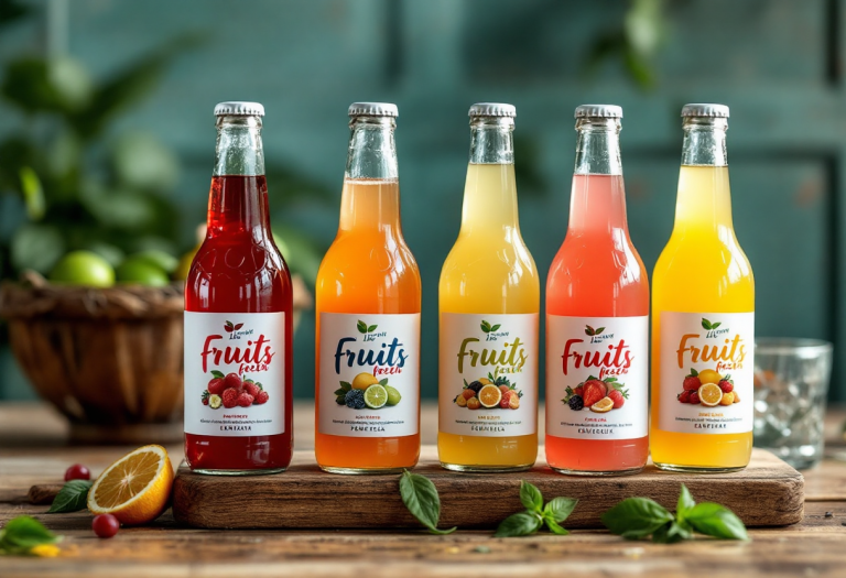 Bevande alla frutta della nuova linea SanFruit di Acqua Sant'Anna
