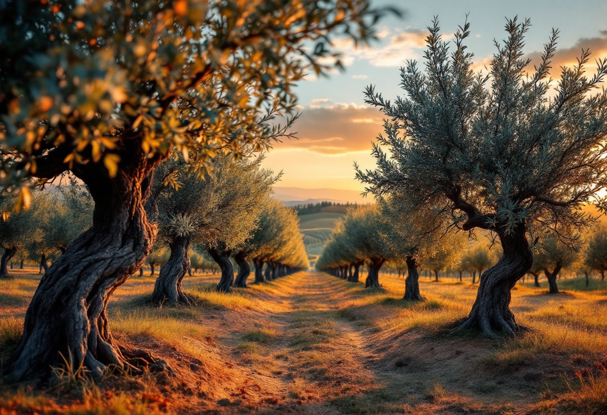 Bottiglia di olio extravergine di oliva toscano IGP