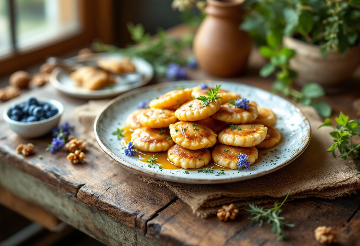 Pansoti alla borragine, piatto tipico ligure