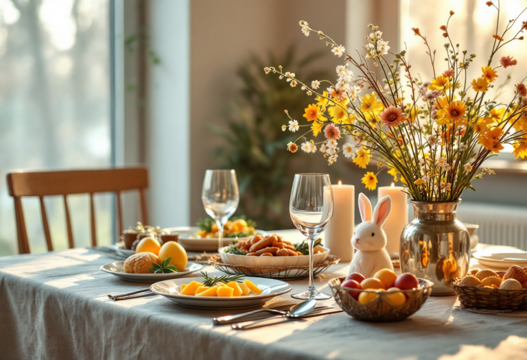 Idee per un pranzo di Pasqua a casa con ricette semplici