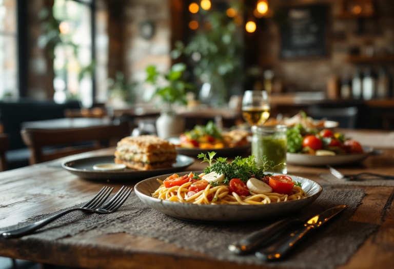 Immagine di piatti tipici del Poggio in un contesto gastronomico