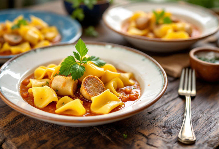 Scrippelle 'mbusse, piatto tipico abruzzese