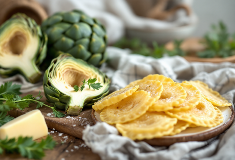 Seadas salate con ripieno di formaggio e spezie
