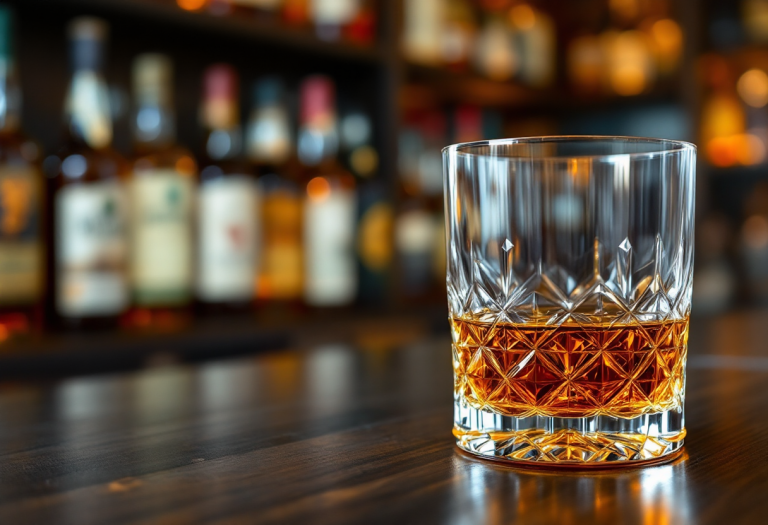 Bottiglia di whiskey irlandese della Silent Distillery Collection