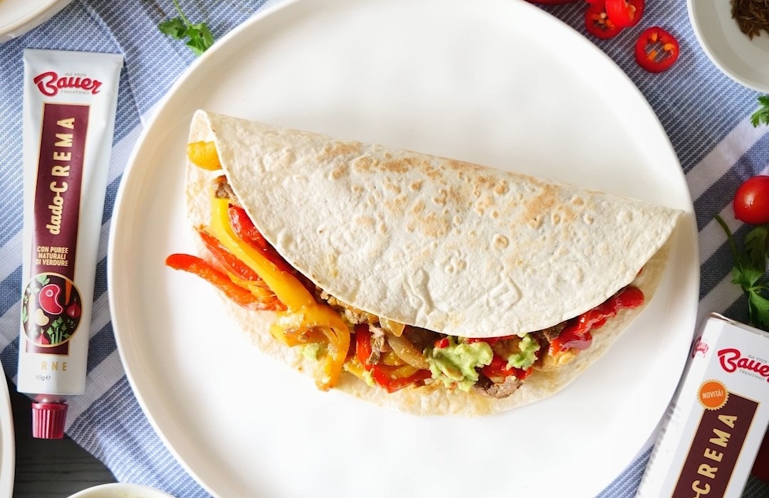 bauer ricette fajitas manzo pollo
