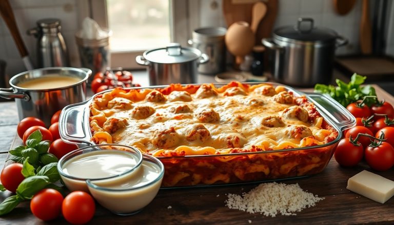 pasta al forno con polpette e besciamella la ricetta perfetta per un piatto confortevole 1770309063