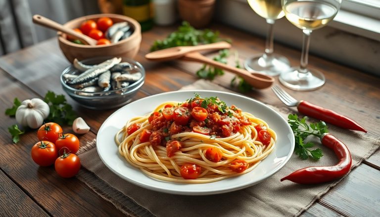 ricetta veloce spaghetti quadrati con sardelle per un pranzo gustoso 1769962912