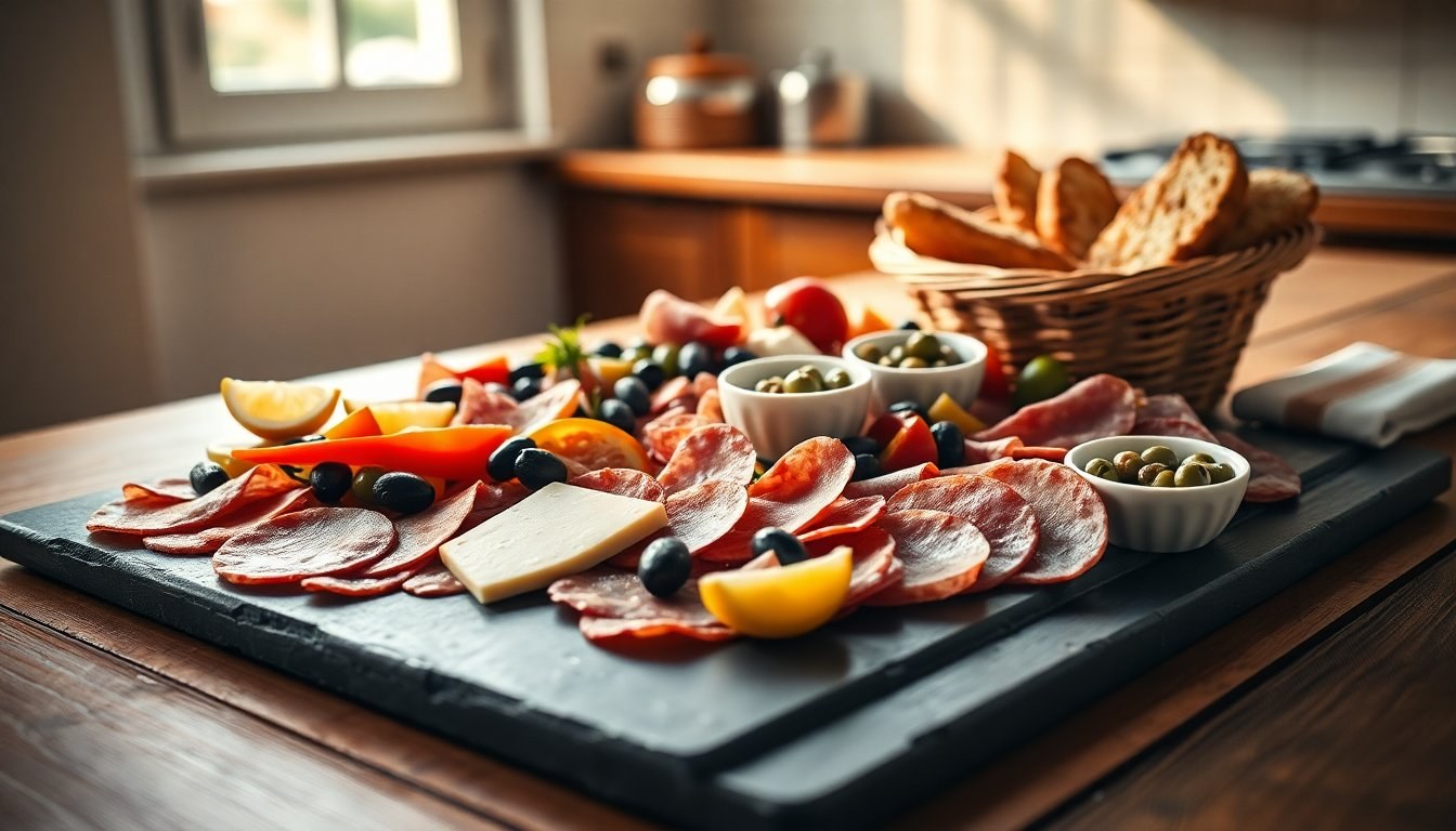 Antipasti di stagione: come abbinare consistenze e sapori con tecniche rapide