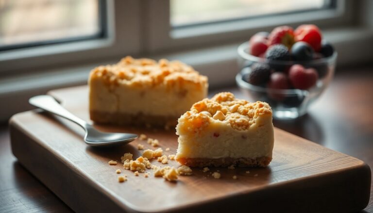 Cheesecake crumble con base di biscotti e crumble: ricetta semplice
