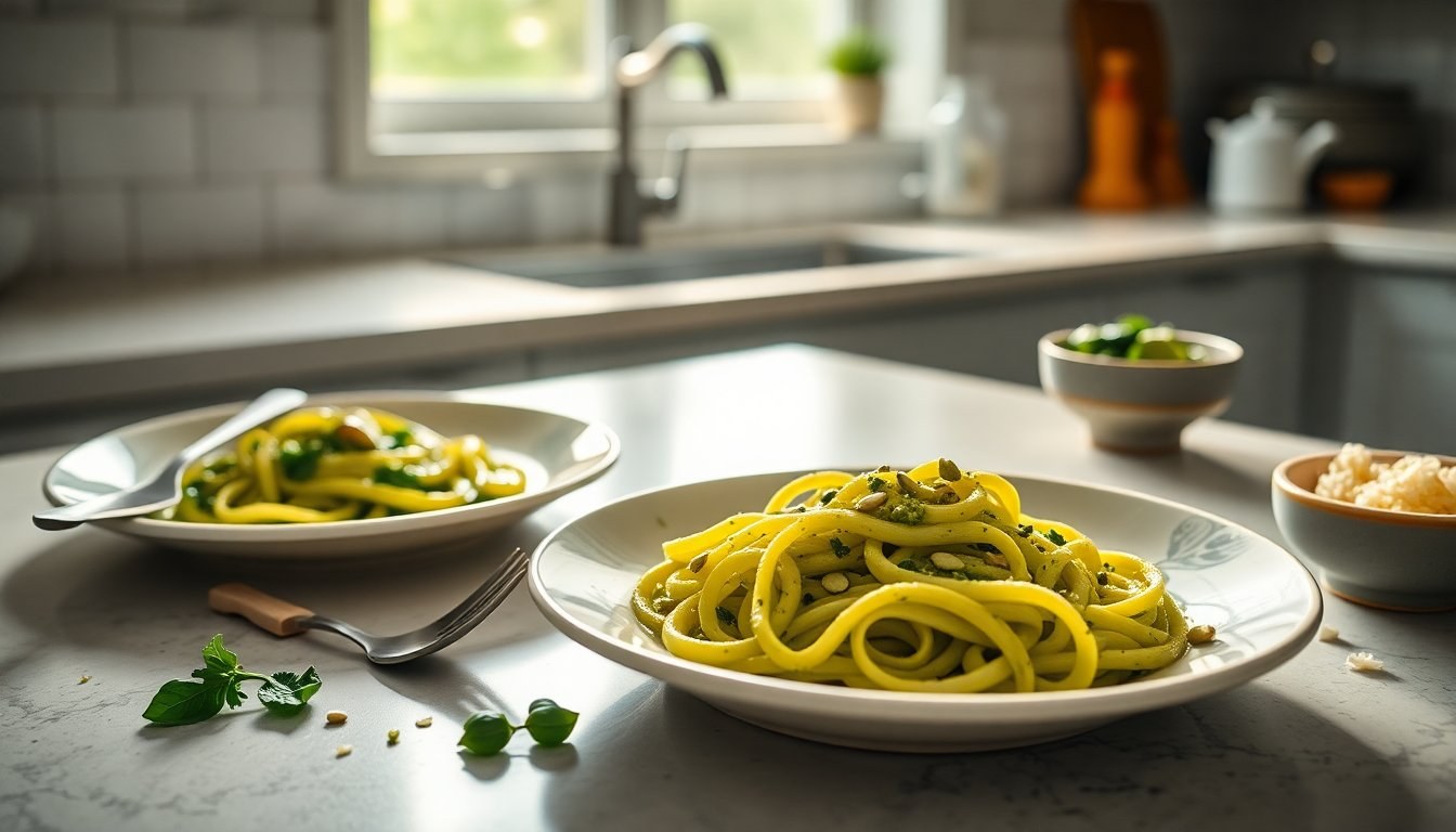 Primi piatti verdi per bambini: pesti leggeri, vellutate e formati di pasta su misura