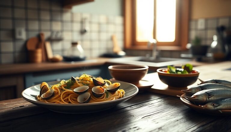 Scopri le ricette di Chef Zio Pietro: spaghetti alle vongole, conchiglioni ripieni e piatto per la spiaggia