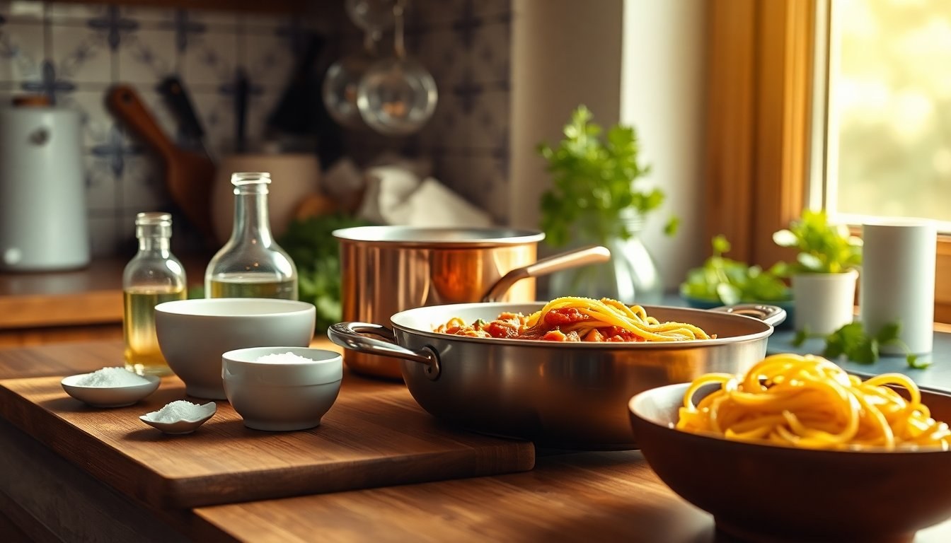 Tecniche base per pasta perfetta: salatura, cottura, finitura ed emulsione