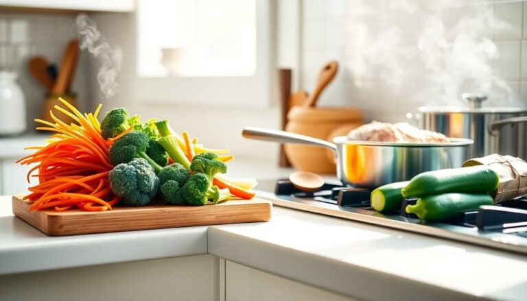 Verdure per contorni veloci: saltare, stufare, vapore e forno