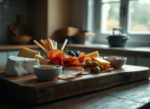 Come comporre un tagliere equilibrato con formaggi, salumi, vegetali e salse