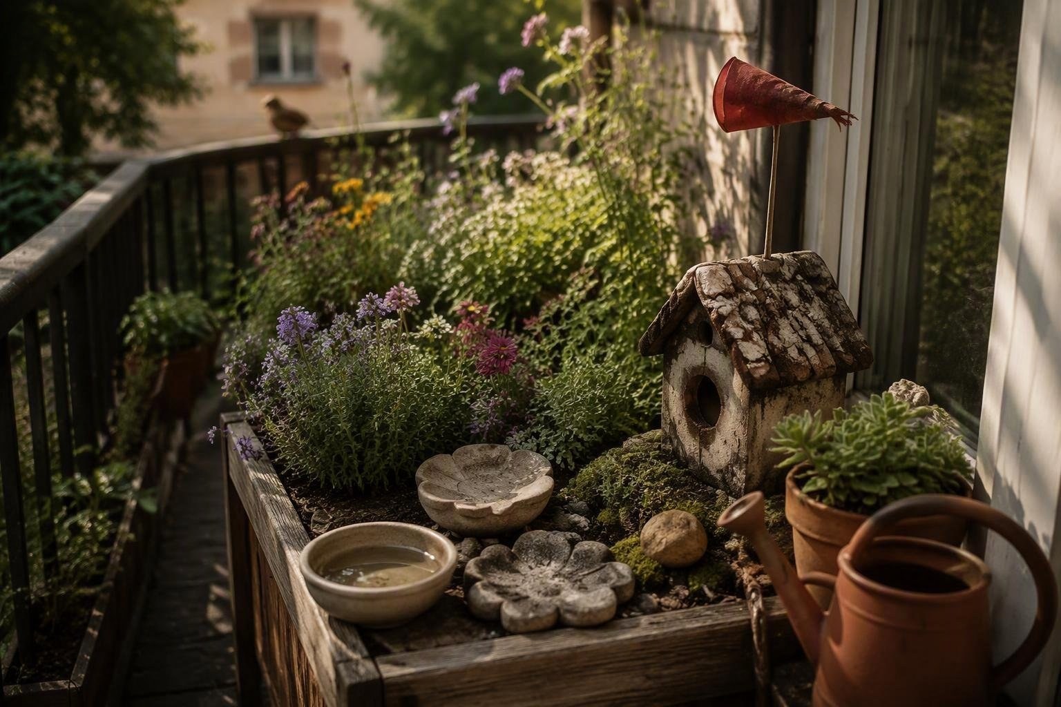 Come trasformare terrazzi in habitat autoctoni per la fauna